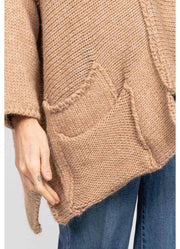 2-Pocket V-Neck Sweater